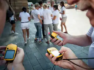 Team building geocaching à Strasbourg